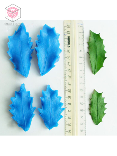 Набор вайнеров и каттеров "Лист остролиста (падуба)"