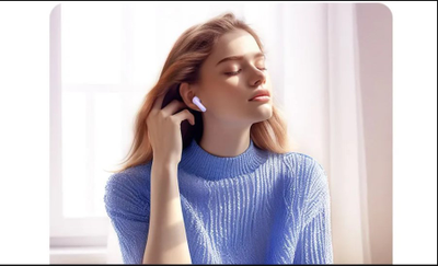 Беспроводные наушники Hoco EQ6 фиолетовые