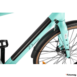 Электровелосипед Eltreco Olymp бирюзовый