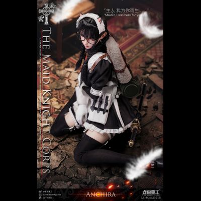 ПРЕДЗАКАЗ - Боевая горничная-стрелок - Коллекционная фигурка 1/6 Maid Knight Corps Grenade Soldier ANCHIRA (LS-Meid.S-01B) - Longshan ?ЦЕНА: 19500 РУБ.?