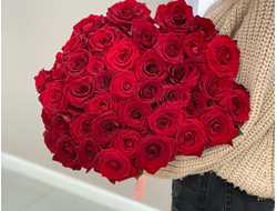 Роза красная ,60 см