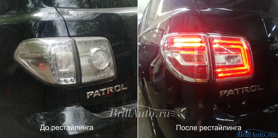 Рестайлинг Nissan Patrol Y62