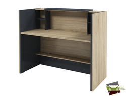 Стойка ресепшен прямая I-86 1430*645*1151 (Ш*Г*В)