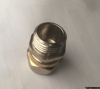 Цанга муфта переходная 16 20 26 32 м/п * 1/2 3/4" 1" ш ALT Stream