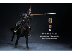 Монгольский конь (Лошадь) в динамичной позе - Коллекционная ФИГУРКА 1/6 scale animal model No.33:Mongolica (dynamic posture) (Mr.Z033-MD005) - Mr.Z