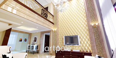 Гипсовая панель ROMBUS platinum артикул E-0143-pl