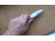 Нож складной дамаск рог