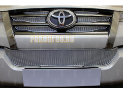 Защита радиатора Toyota Fortuner 2015- chrome низ PREMIUM