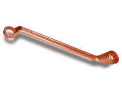 Ключи КГН гаечные кольцевые коленчатые омедненные