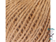 Шпагат джутовый, скрученный d=1,5 мм, 60 м, цвет натуральный