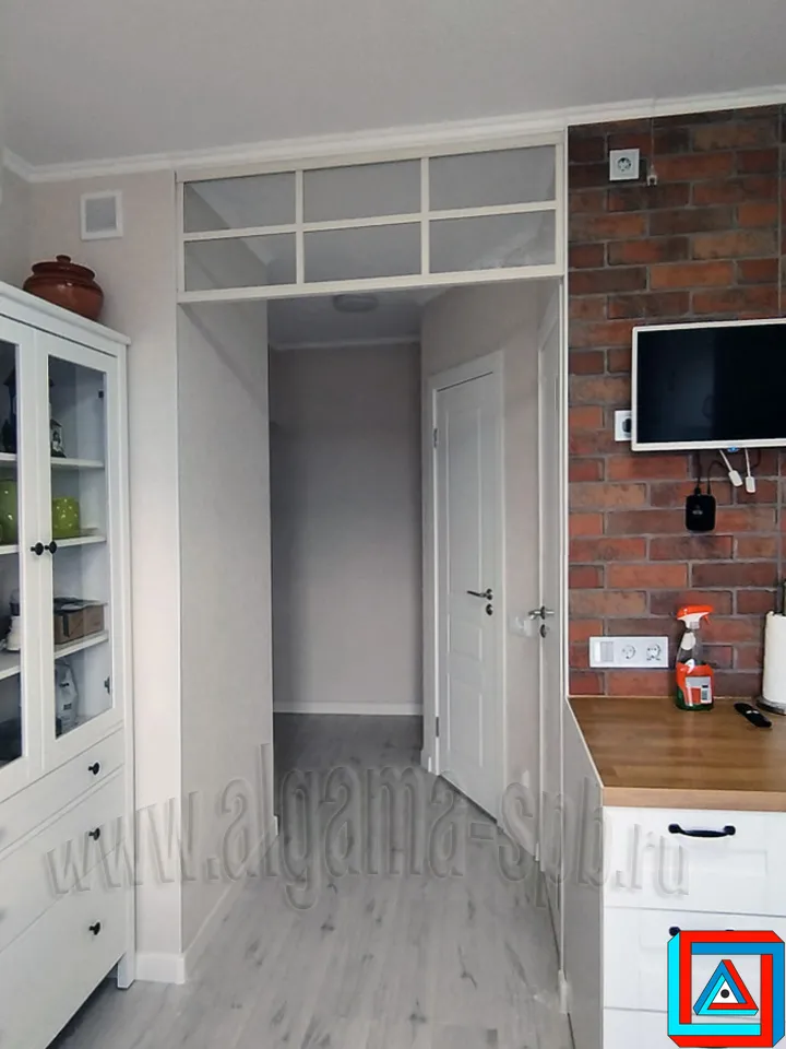 ФОТО 1. Каркас - AL профиль soft touch бежевый