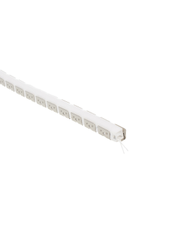 Крепеж оцинкованный гибкий для силиконовой оболочки 10x10mm