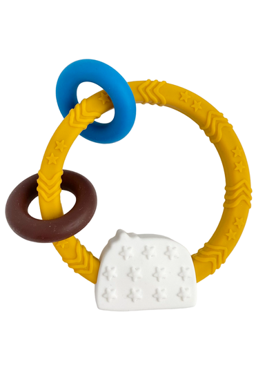 Грызунок - кольцо ГОРЧИЧНОЕ