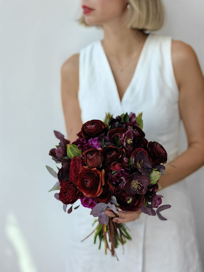 Букет невесты & Бутоньерка № 1300