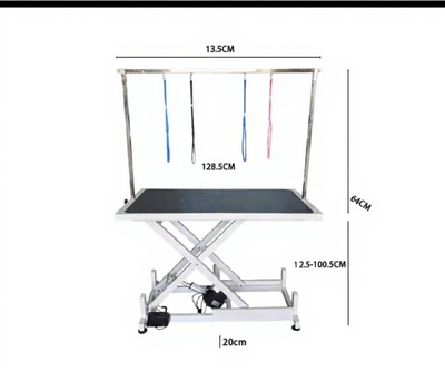 Профессиональный стол для груминга с электроподъёмником -- Masă profesională pentru grooming cu ridicare electrică