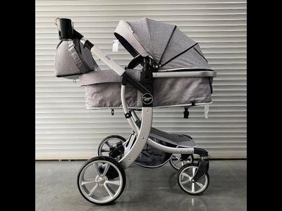 Детская коляска 2 в 1 Darex Серый