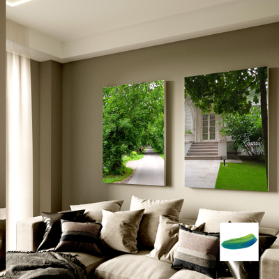 Постер «Аллея» из коллекции «Оттенки лета».