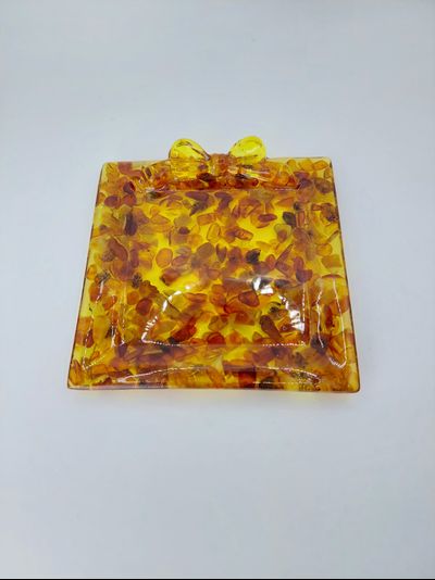 Маленькая тарелка с бантиком