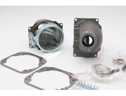 Комплект Koito Q5 D2 H4 с рамками для замены штатных ксеноновых линз автомобиля Nissan Murano Z51 (2009 - н. в. )