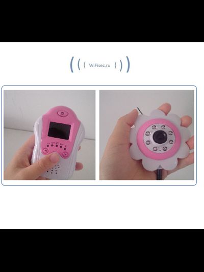 Бюджетная Wi-Fi Видеоняня (baby) Ромашка