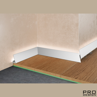 Плинтус Pro Design Corner 570 Анодированный