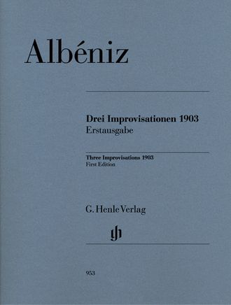 Albéniz. 3 Improvisations 1903: für Klavier
