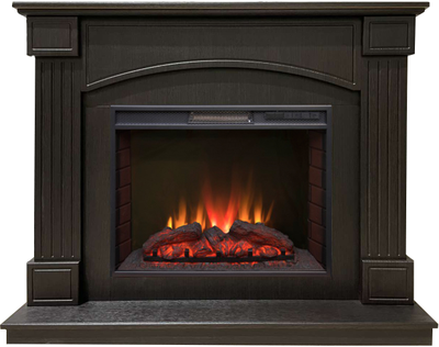 Электрокамин Грация BL с очагом Sparta 25.5 LED