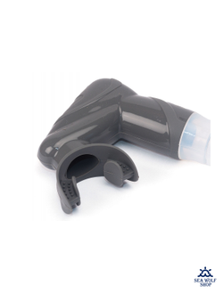 Маска для дайвинга с трубкой Scuba Brothers Flipper Grey, комплект