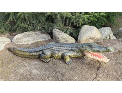 Крокодил 22*114см  5 кг   полистоун Россия  3576-012228