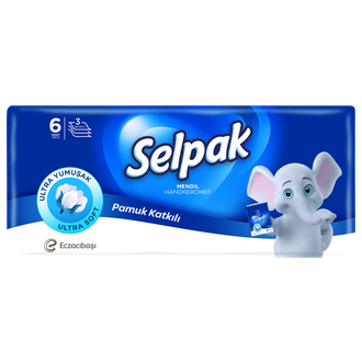 Selpak ცხვირსახოცი 10 ც. საბითუმო და საცალო