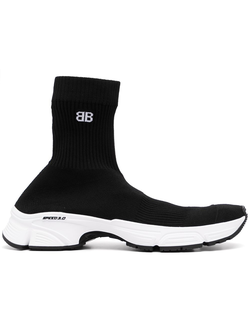 Кроссовки-носки Balenciaga Speed 3.0 черные