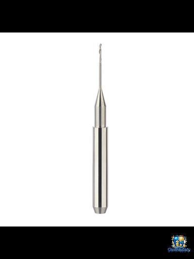 Фрезы для обработки PMMA, PEEK и воска (WAX) диаметрами 0.6–2.0 мм с хвостовиками 4 и 6 мм — совместимы со станками ARUM