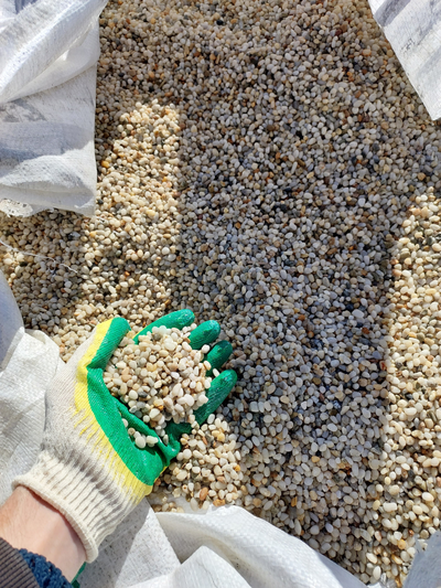 Галька жемчужная