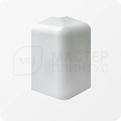 Угол наружный для плинтуса ПВХAqua 37 37мм