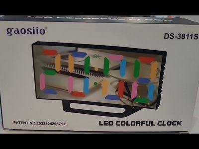 Часы 3811l меняют подсветку