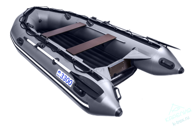 Лодка ПВХ Мастер Лодок Apache 3300НДНД Графит