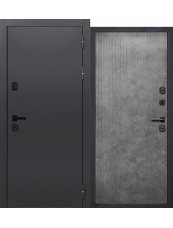 Термо Норд Букле графит, Бетон лофт грей