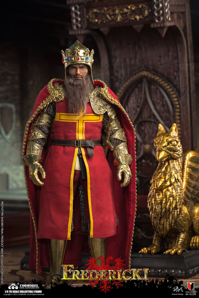 Император Фридрих I Барбаросса (эксклюзивная медная версия) - КОЛЛЕКЦИОННАЯ ФИГУРКА 1/6 SERIES OF EMPIRES - FRIEDRICH I (EXCLUSIVE COPPER VERSION) (SE108) - COOMODEL