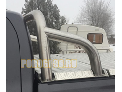 Защитные дуги в кузов на алюминиевую крышку	d76 для Toyota Hilux 2018-