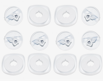 Набор ручек для плиты GEFEST 1300, 1500 (белые) 6 шт.