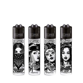 Зажигалка Clipper™ Girls With Tattoos