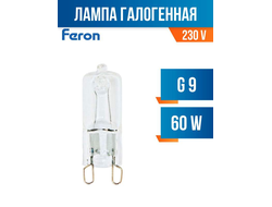 Feron Лампа галогенная, 60W 230V JCD/G9, JCD9 2777