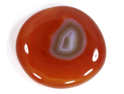 Сердолик, полировка плоская, Ботсвана (43*41*9 мм, 30 г) №35566