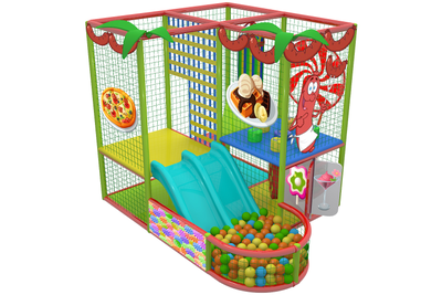 Игровой лабиринт «Обжорка» 2,8х2,5х2,1м.