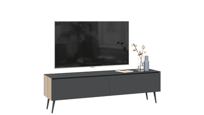 Тумба для теле- и радиоаппаратуры «Глосс» с опорами - СМ-319.03.011