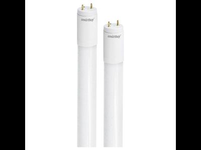 Smartbuy T8 G13 220V 10W (800lm) 6400 6K 600x29 матов, поворот. цоколь (30шт) SBL-T8-10-64K-Rotable