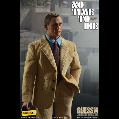 Джеймс Бонд (Дэниел Крейг, "Не время умирать") - КОЛЛЕКЦИОННАЯ ФИГУРКА 1/6 GUESS ME SERIES “ NO TIME TO DIE” (BBT9025) - BLACKBOXTOYS