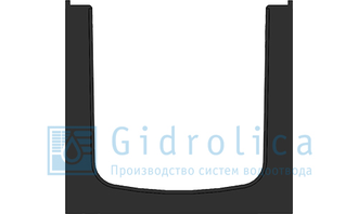 Лоток Gidrolica Standart, h185, DN150, C250