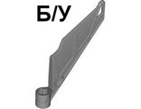 ! Б/У - Bionicle Wing Small / Tail with Axle Hole, Flat Silver (61800 / 4526631) - Б/У