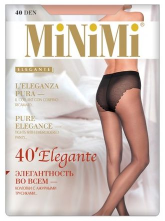 Колготки женские с трусиками MiNiMi Elegante 40 den